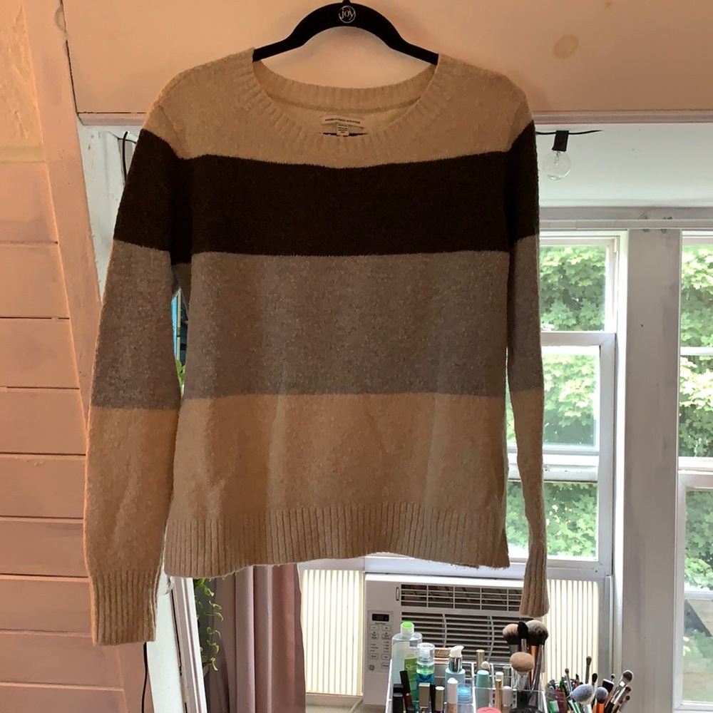 American Eagle Striped Sweater